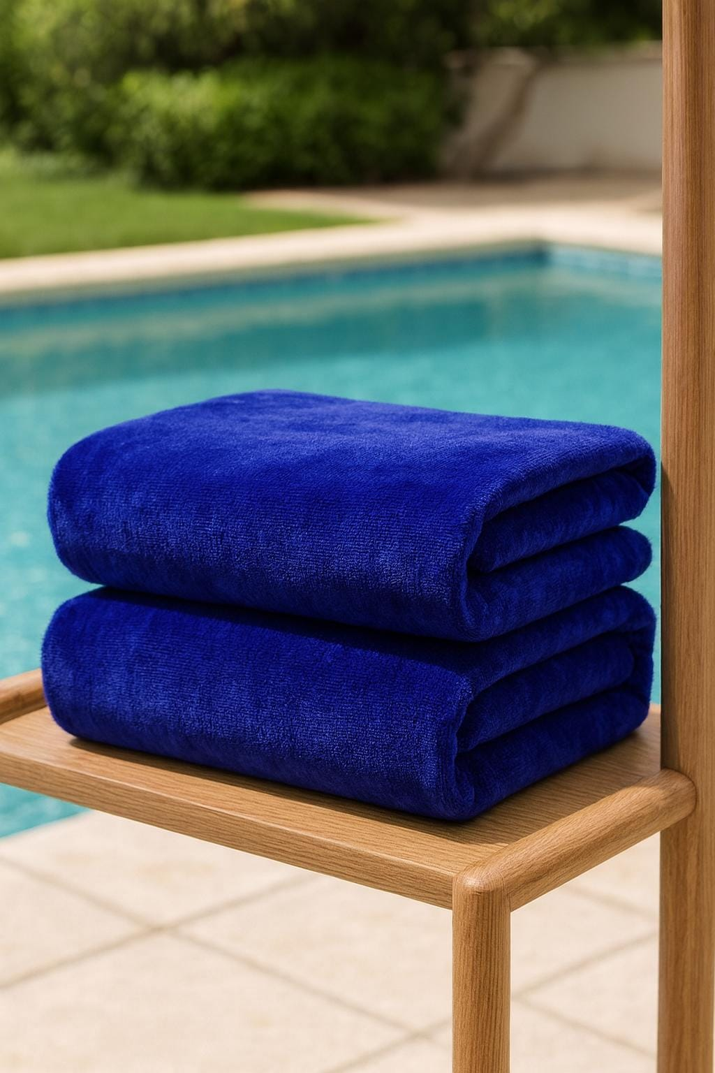 beach towel, 100% cotton ,navy , size 160*86 – Italian Corner