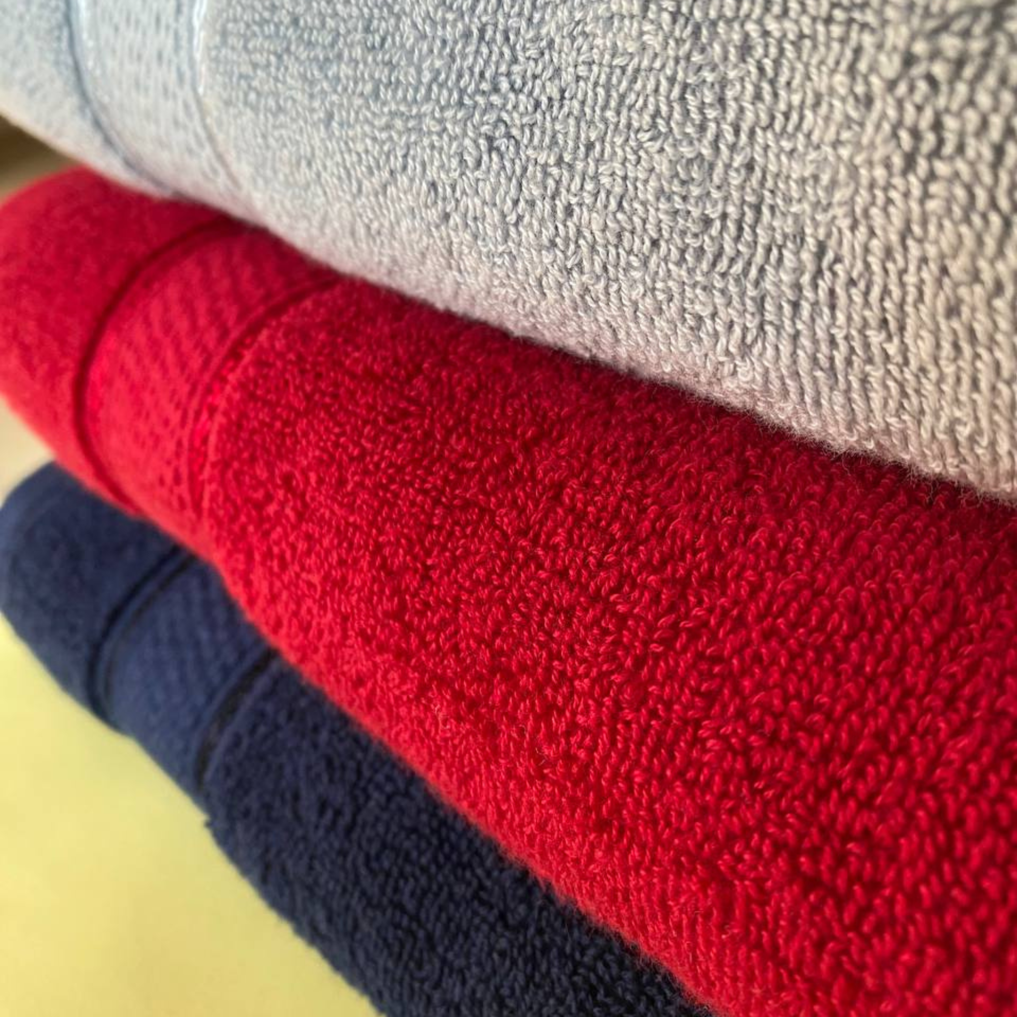 Face Towel ,50*100 ,100% Cotton ,Double Satin Dobby Border