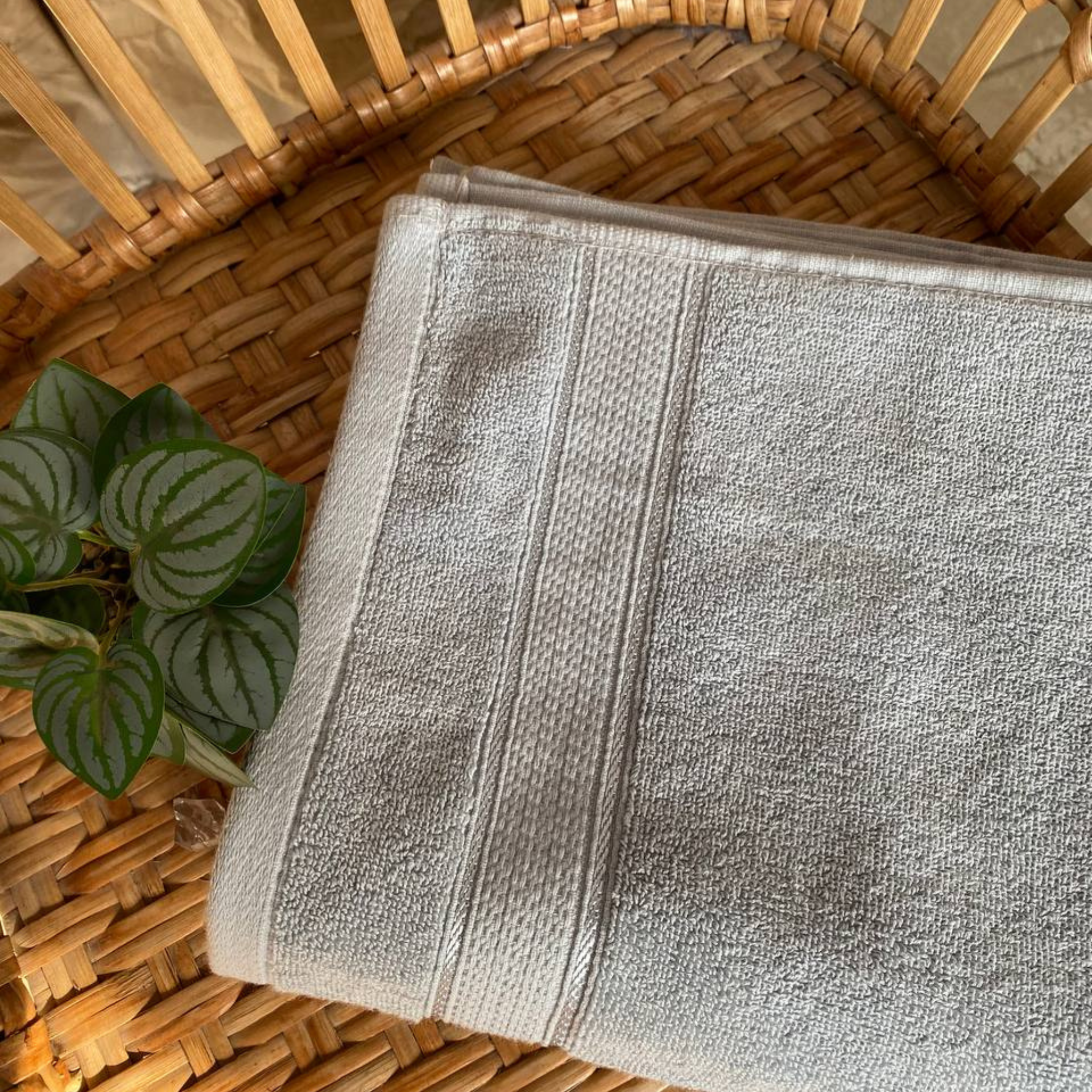 Face Towel ,50*100 ,100% Cotton ,Double Satin Dobby Border