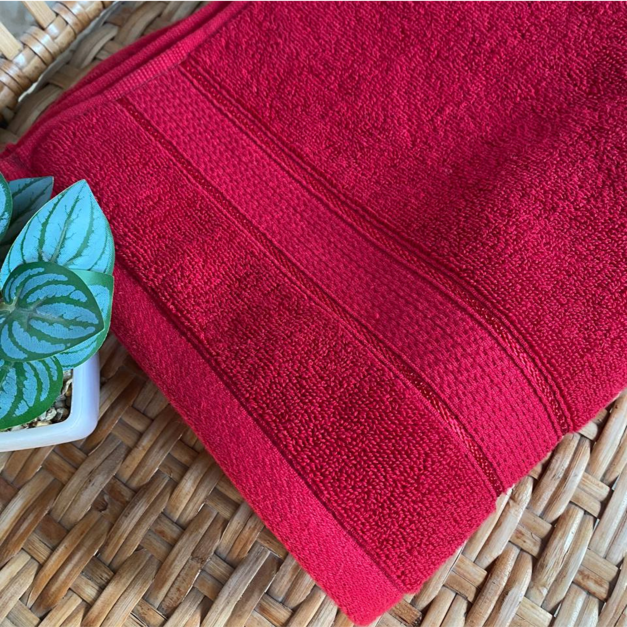 Face Towel ,50*100 ,100% Cotton ,Double Satin Dobby Border