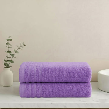 Face Towel ,Plain ,50*100 ,100% Cotton  (Chenille Border)