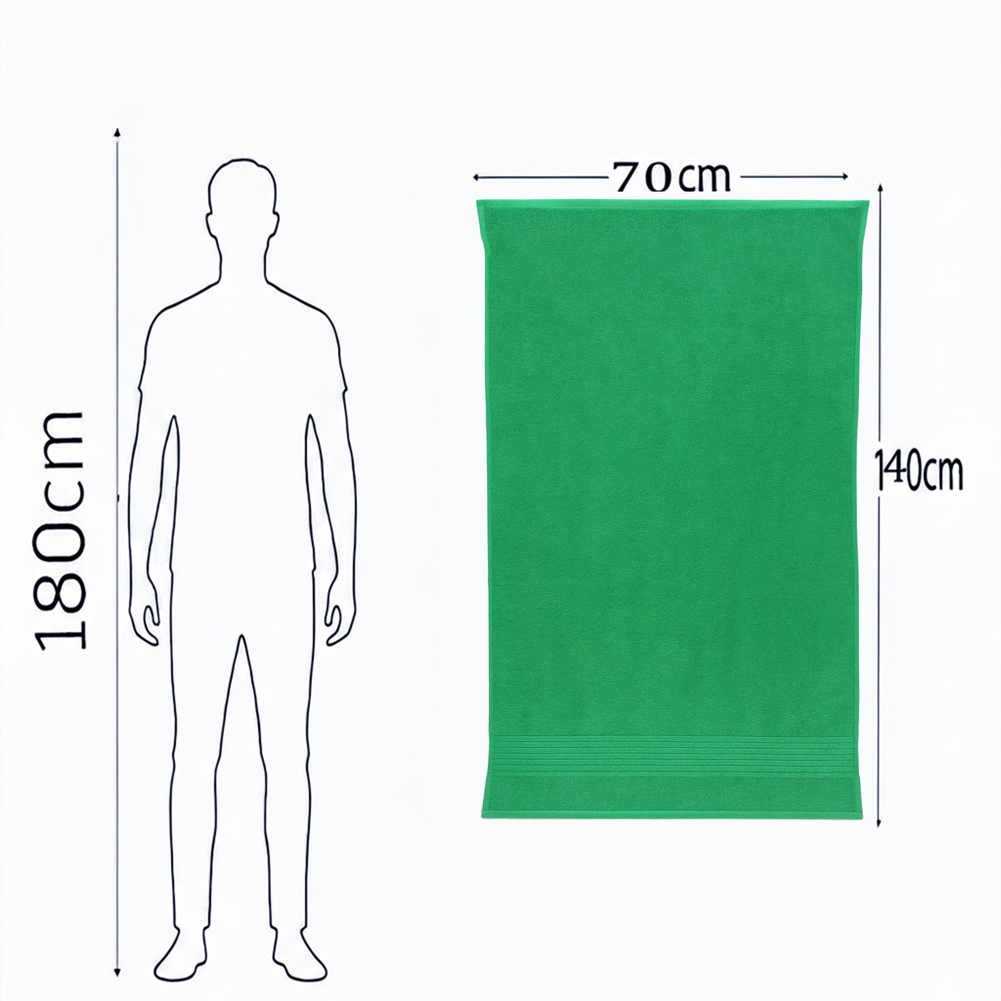 Face Towel, 100% Cotton, Ribbed Cotton Towels  border