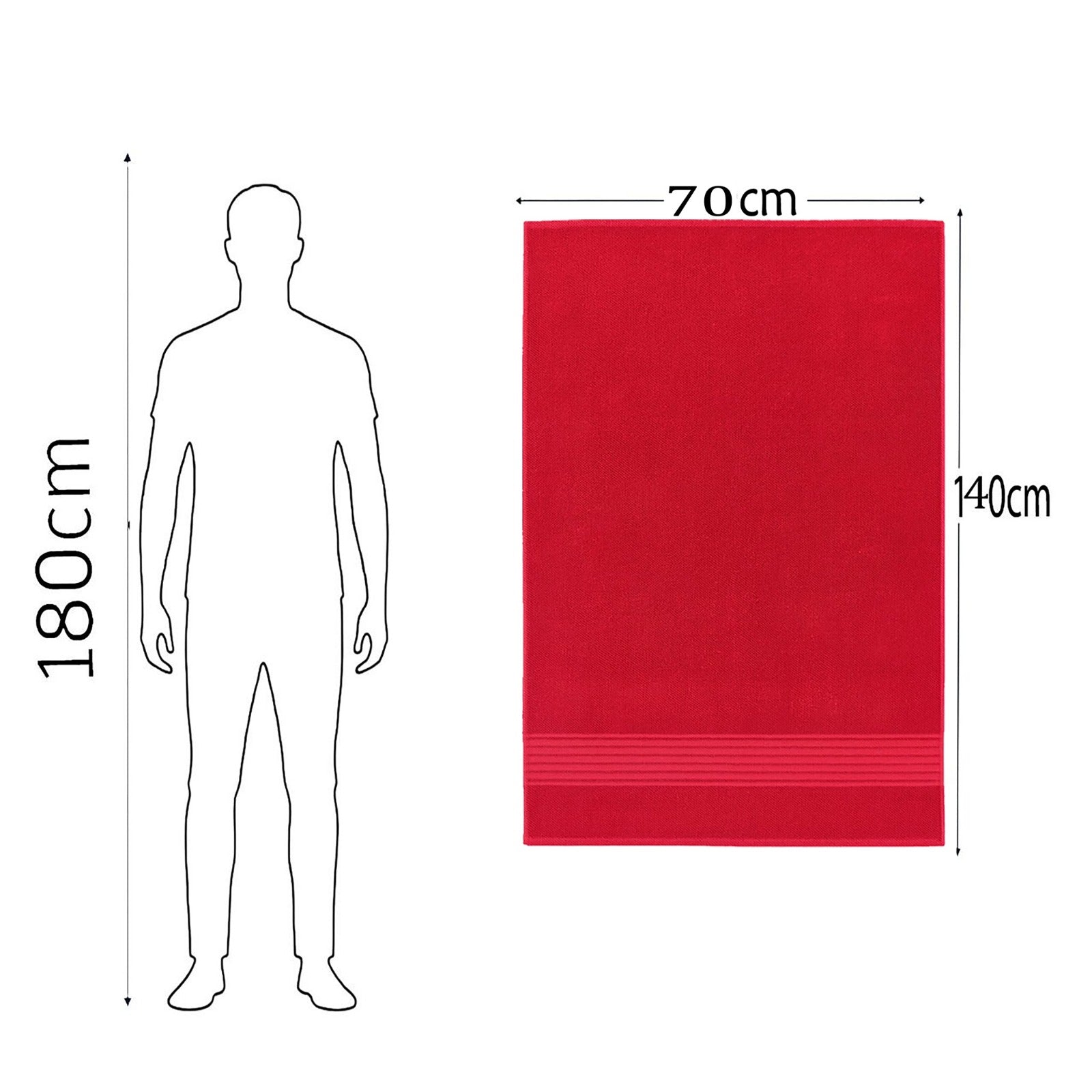 Face Towel, 100% Cotton, Ribbed Cotton Towels  border