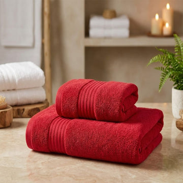 Face Towel, 100% Cotton, Ribbed Cotton Towels  border