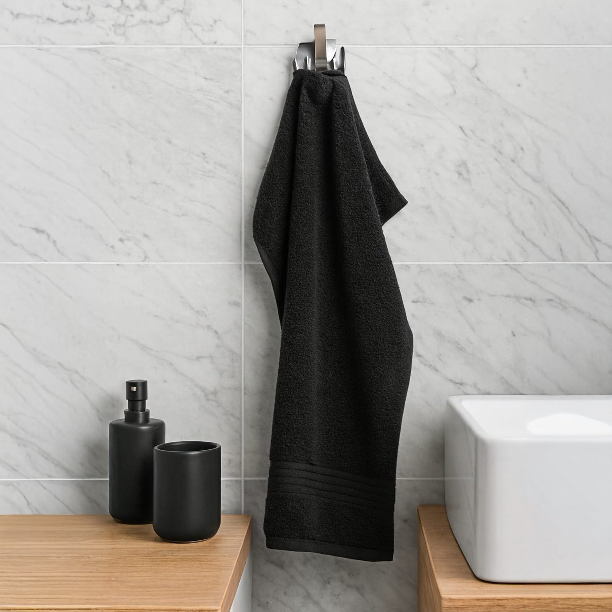 Face Towel, 100% Cotton, Ribbed Cotton Towels  border