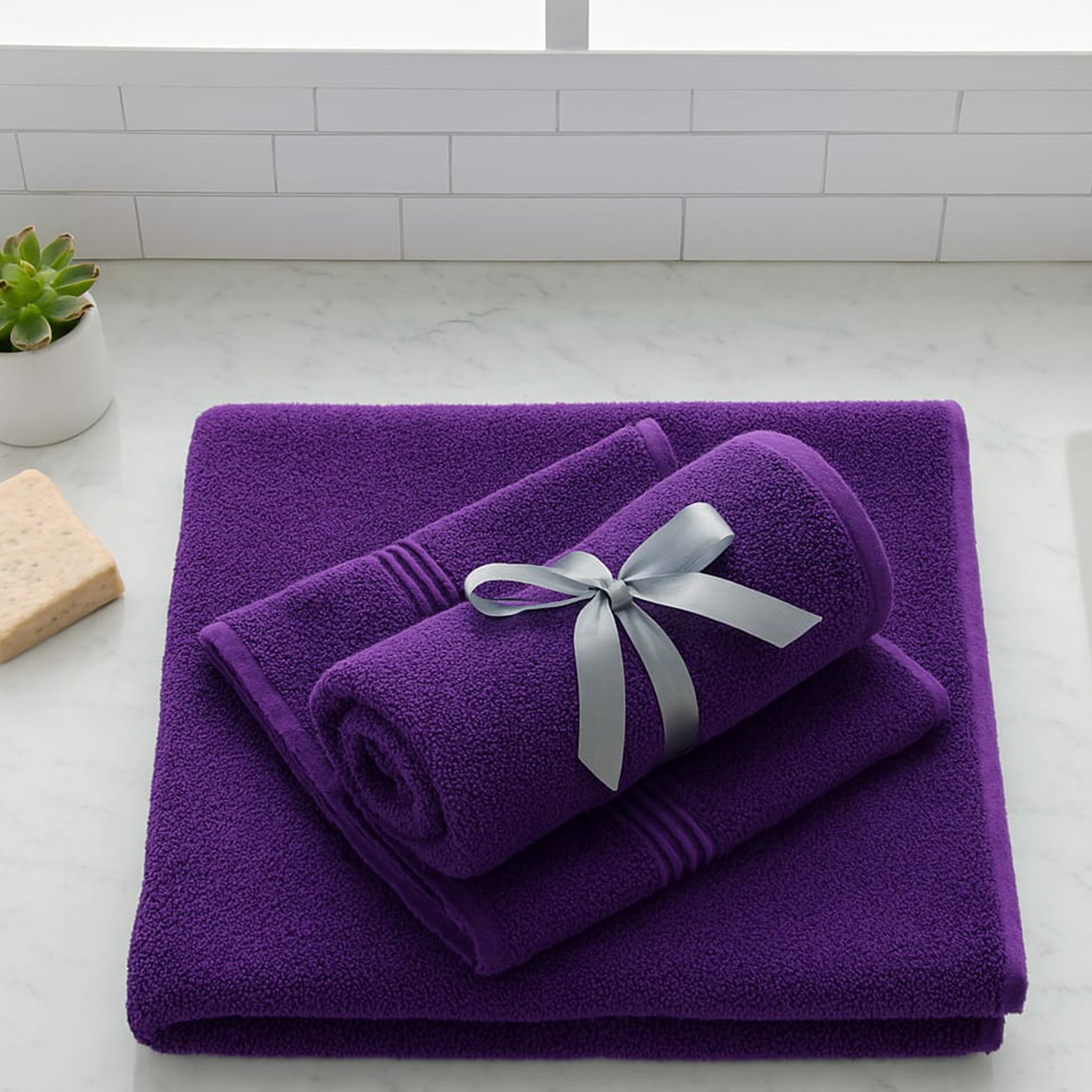 Face Towel, 100% Cotton, Ribbed Cotton Towels  border