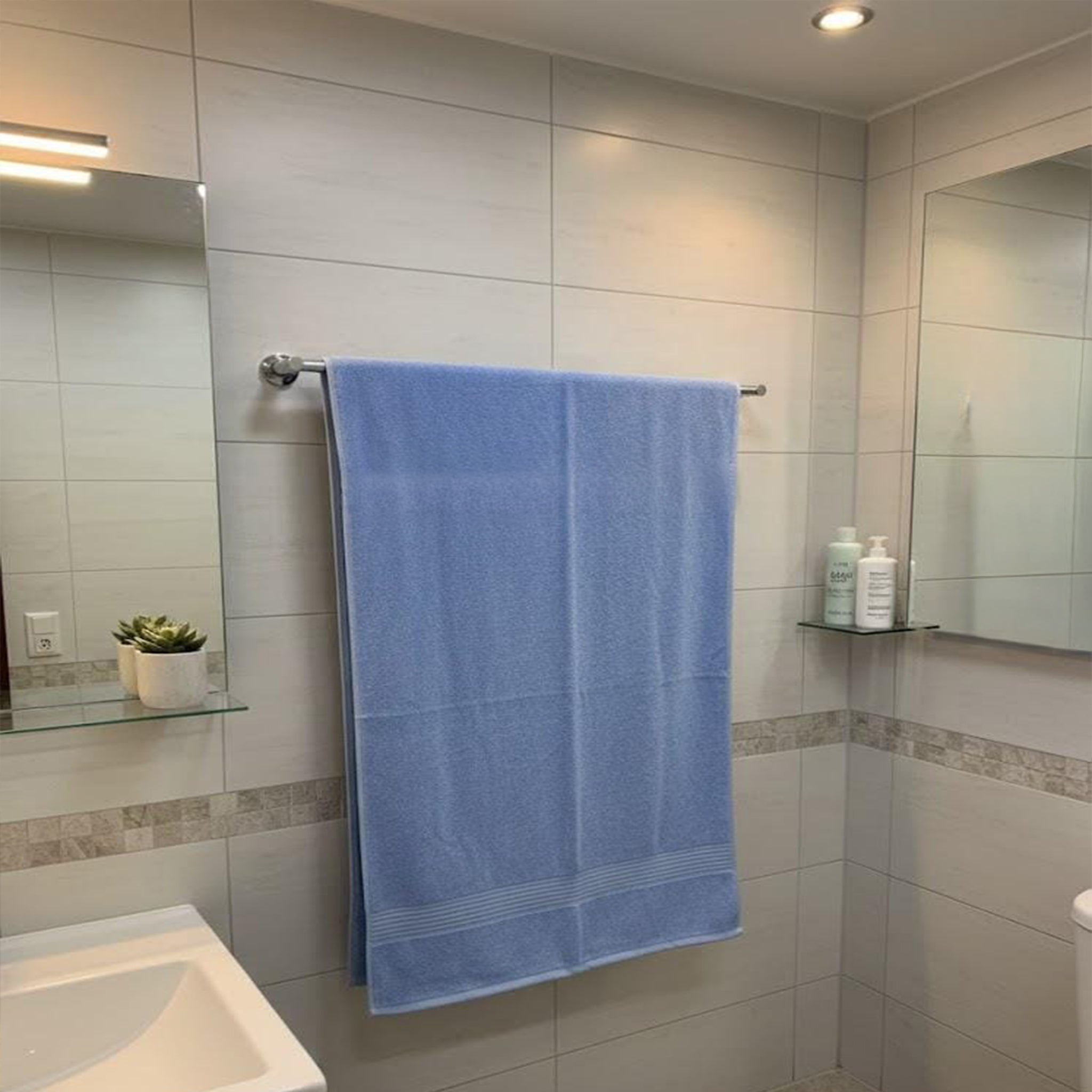 Face Towel, 100% Cotton, Ribbed Cotton Towels  border
