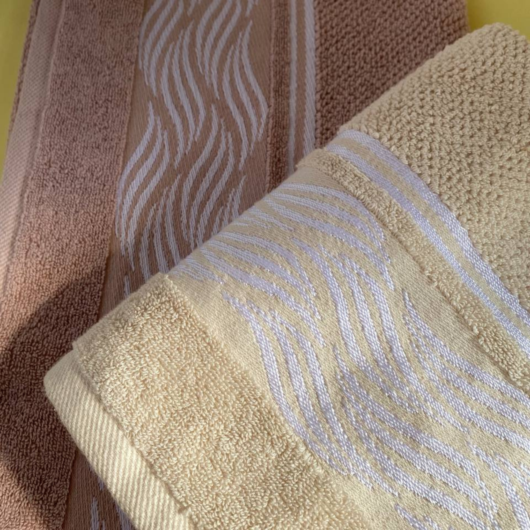 Face Towel ,50*100 ,100% Cotton ,The Twin-Band Border