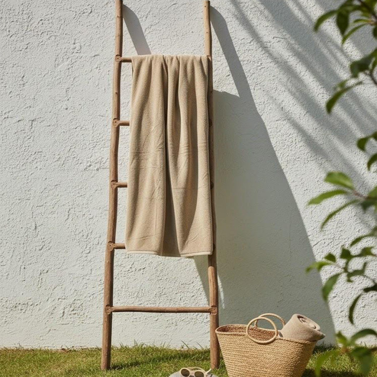 Beach Towel, 100% Cotton ,size 100*200  cm, Terry , Pure Sand Luxury Oversized Design