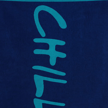 Beach Towel, 100% Cotton ,size 86*160,Chill Typography Design
