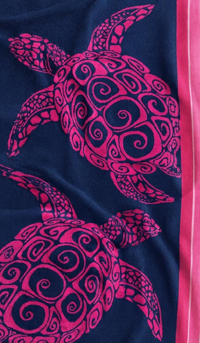 Beach Towel, 100% cotton ,Fuchsia , size 86*160