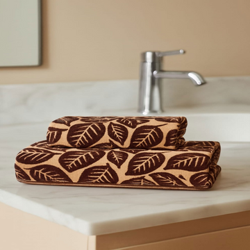 bath towel ,brown ,100% cotton, velour