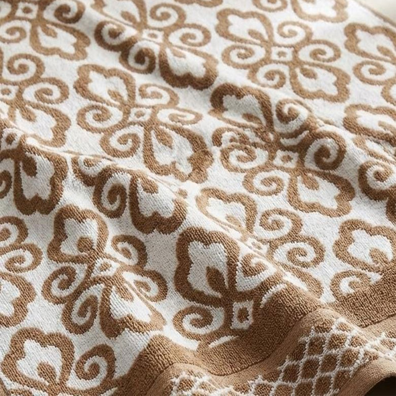 Bath Towel, Camel color ,86*150 , 100% Cotton, Velour