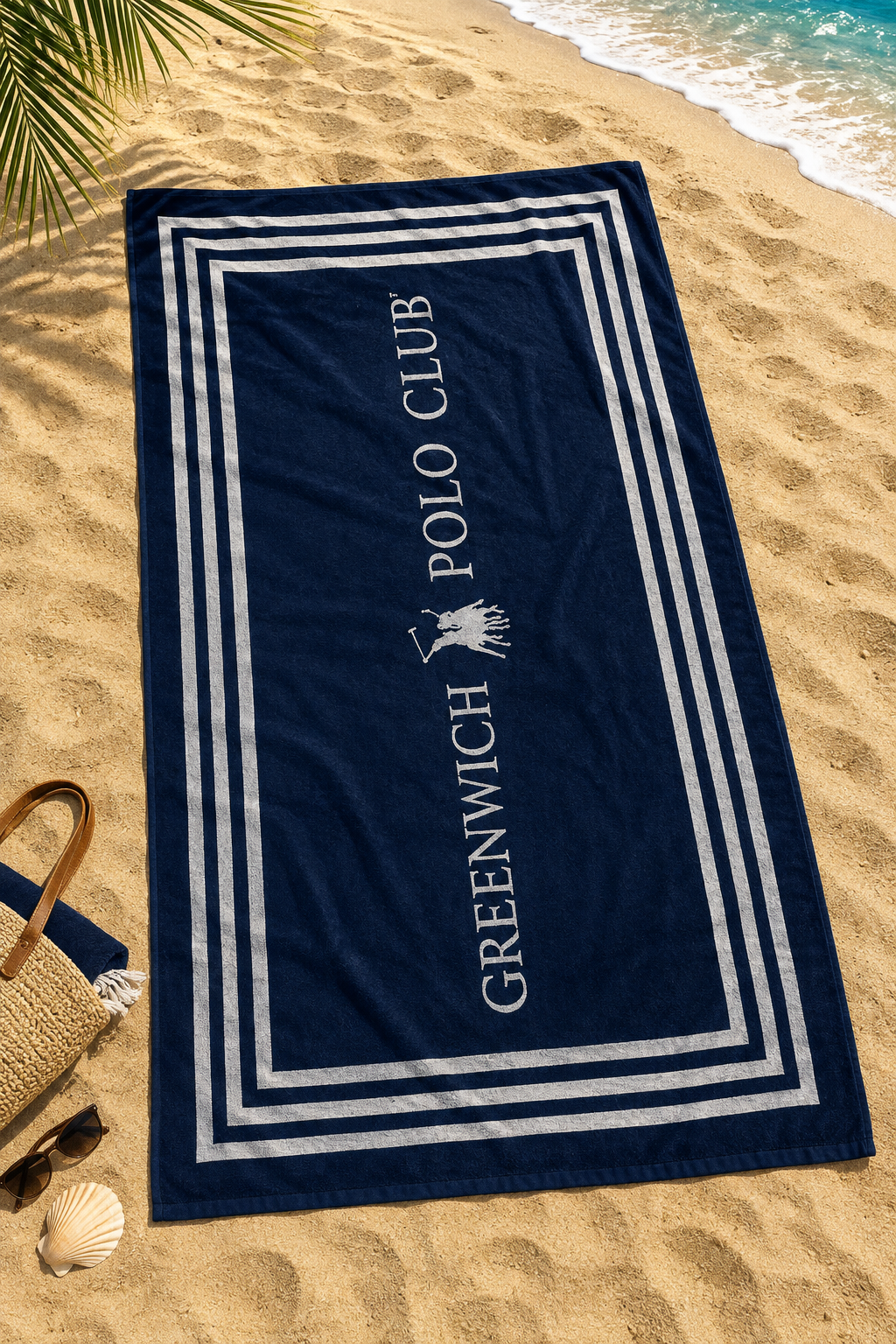 Beach towel , 90 x 170 , 100% cotton ,Highly absorbent ,Sunburst Beach Towel