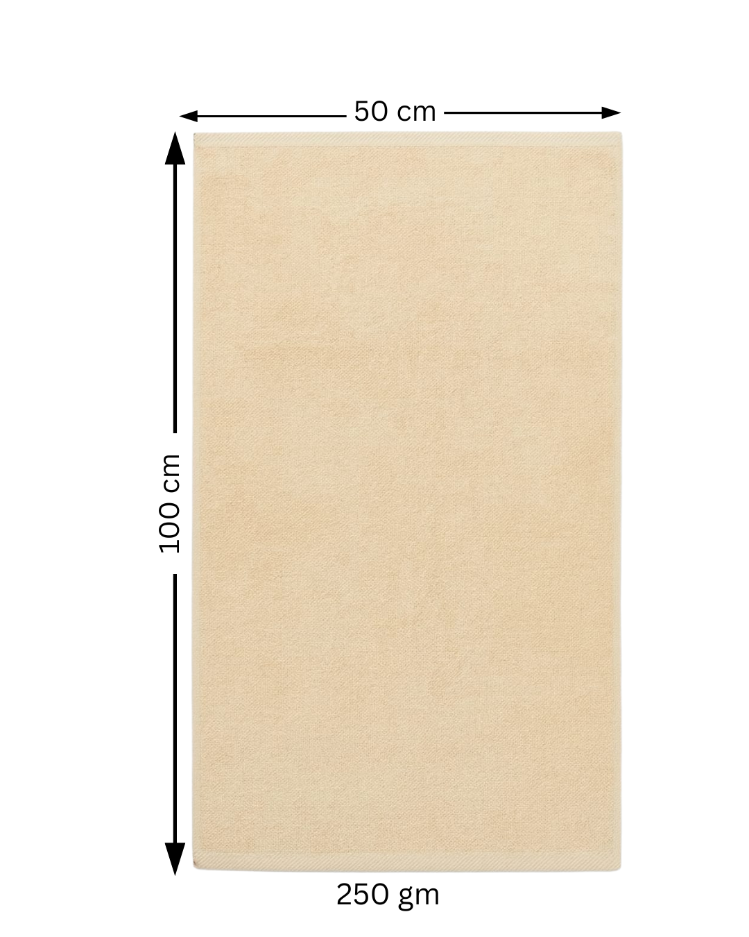 Face Towel ,Plain ,50*100 ,100% Cotton