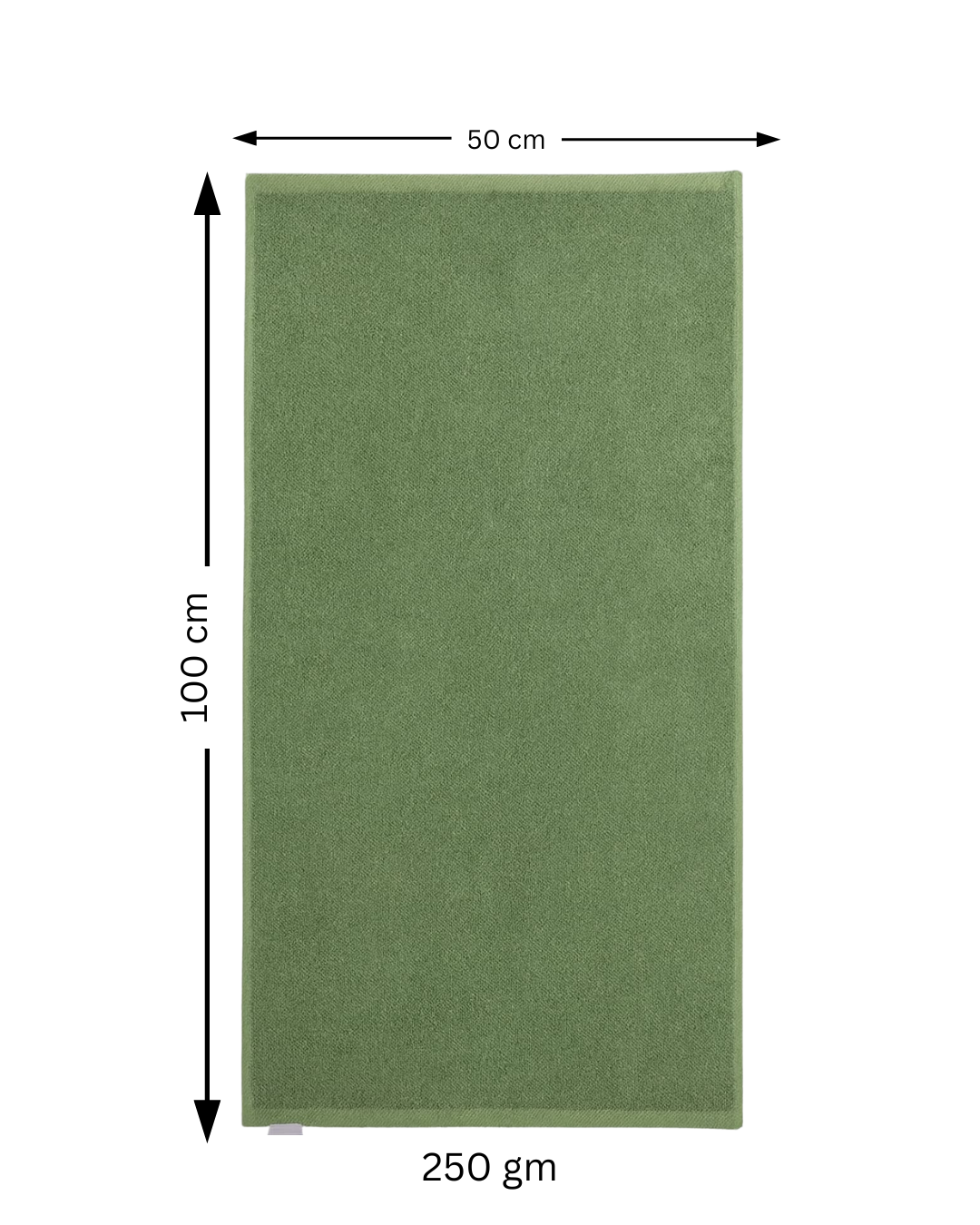 Face Towel ,Plain ,50*100 ,100% Cotton