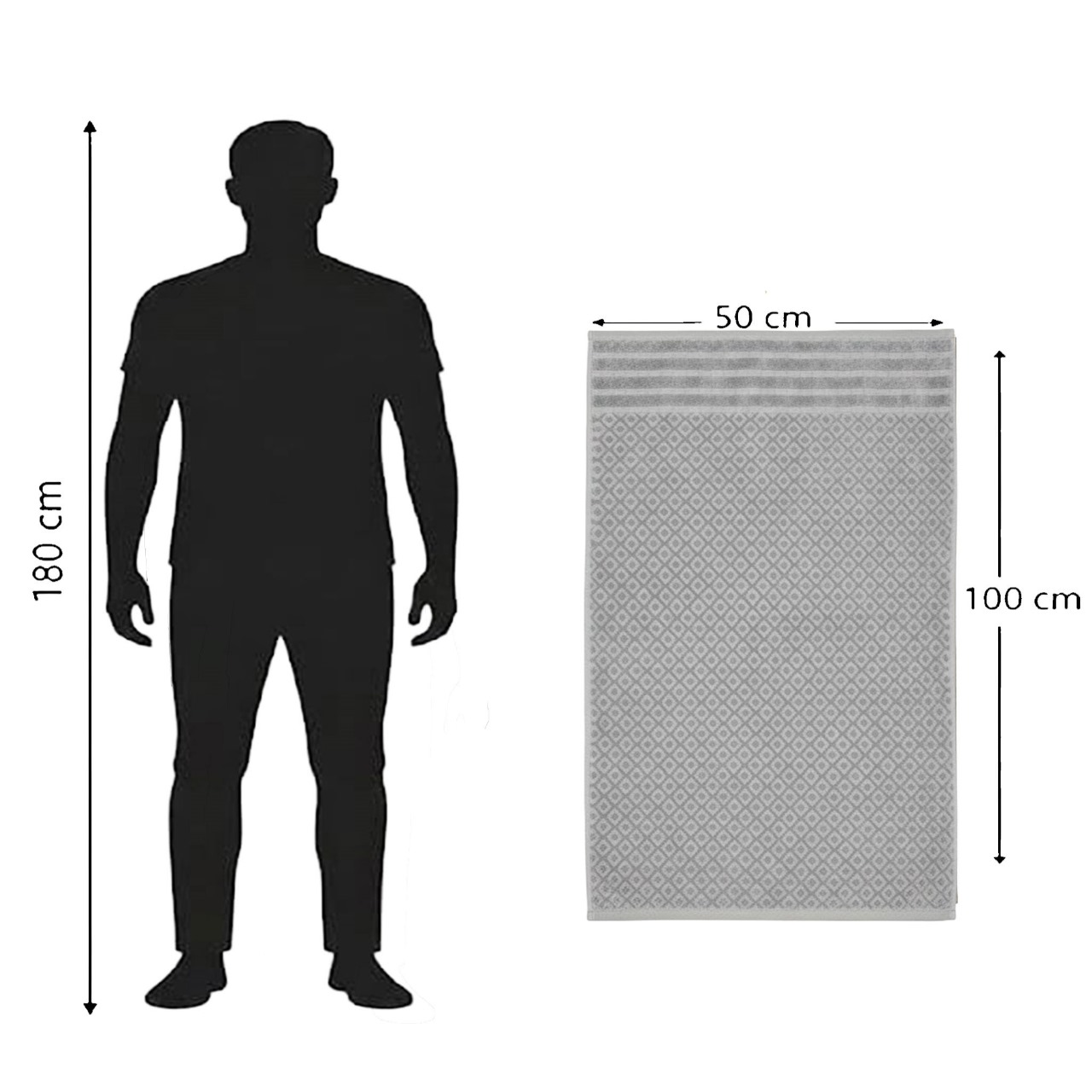 Jacquard  face towel ,plain ,50*100 ,100% cotton