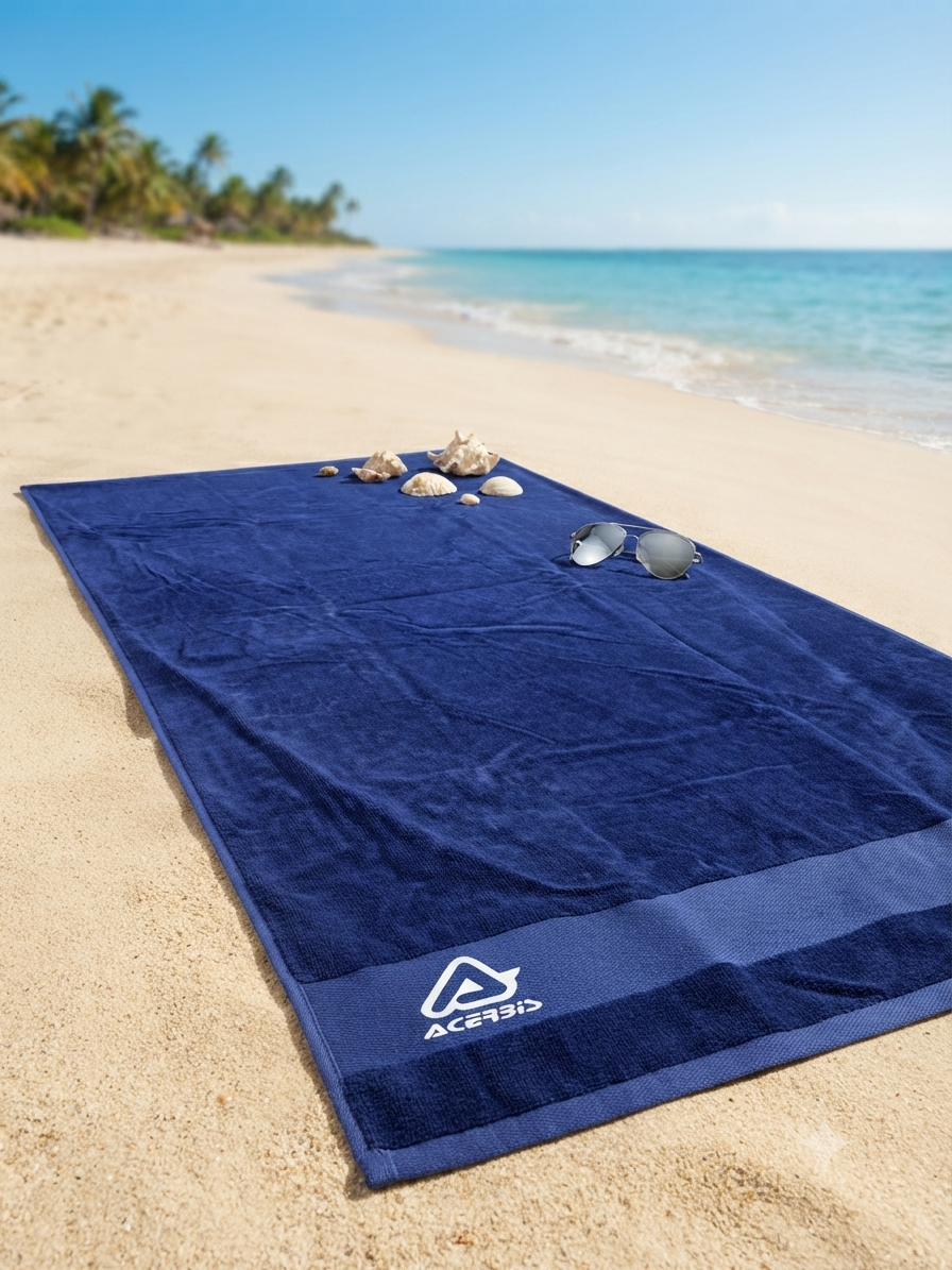 Beach towel ,80 X 140 cm , 100% cotton , Highly absorbent ,plain Beach Towel