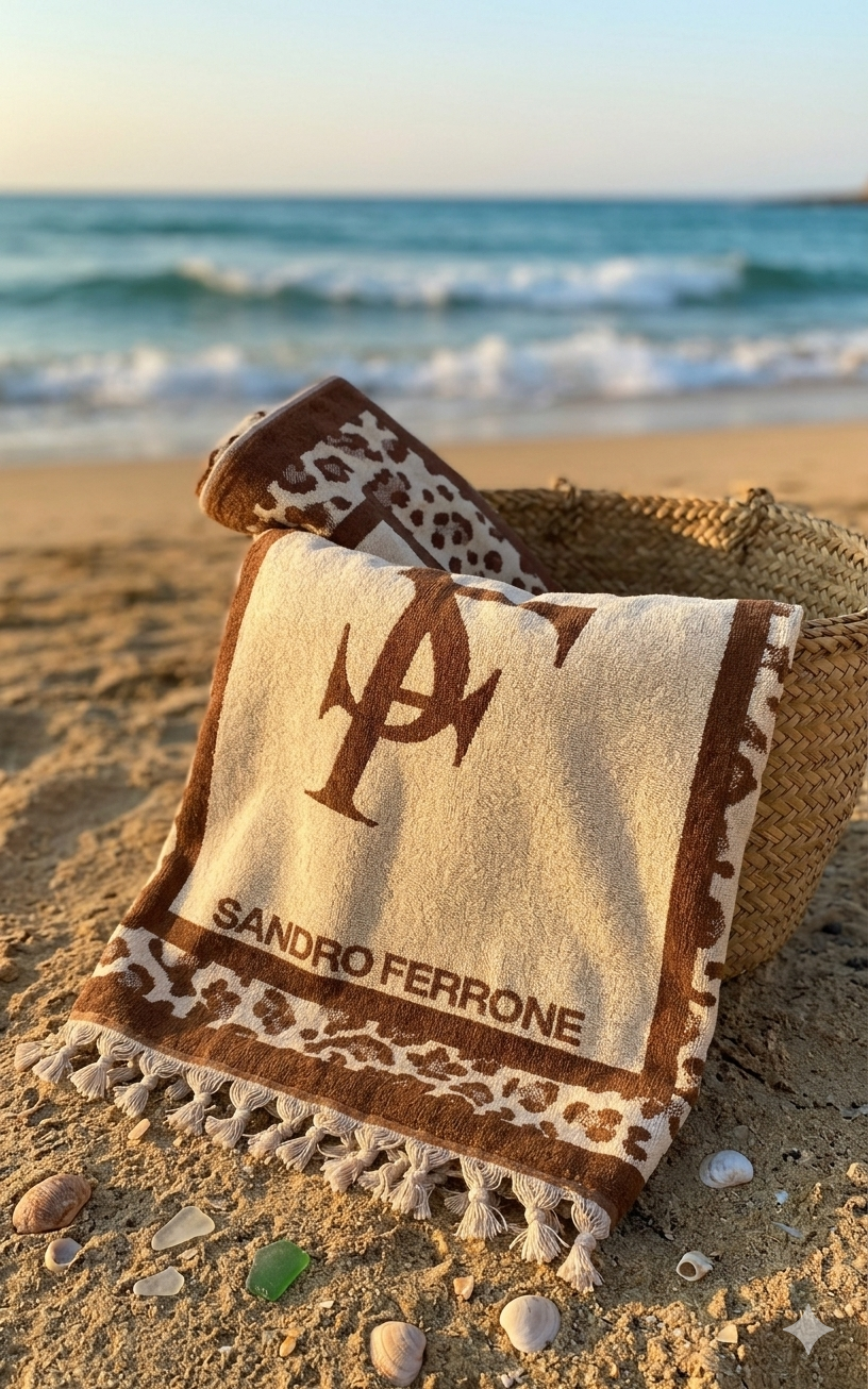 Beach towel, 90*160 cm ,100% cotton , Leopard Print  design