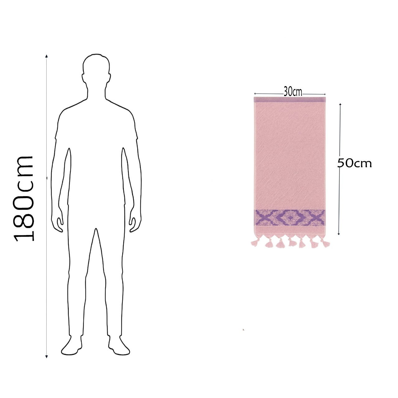 Hand Towel Lavender 30*50 cm