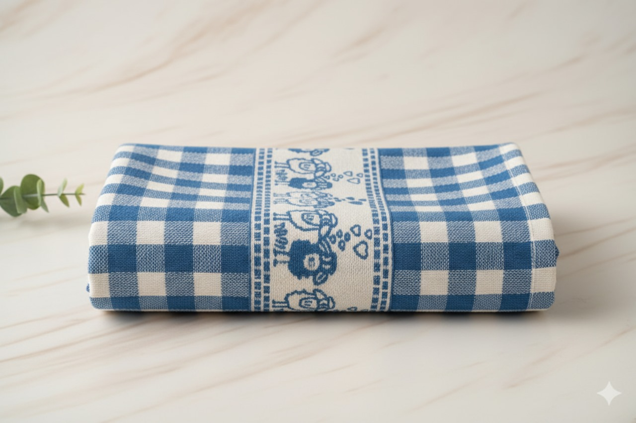Kitchen Towels Set -3 Pieces, Flat, 50*70 cm, Cotton 100%