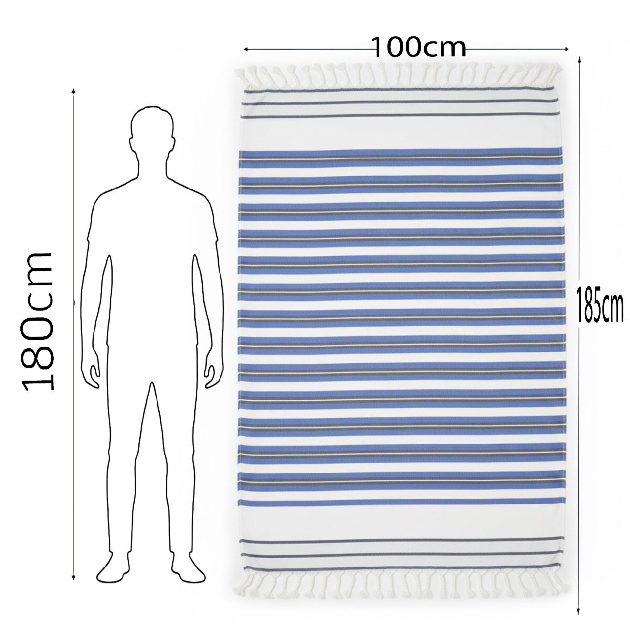 Sofa Cover , 100% cotton, 100*185 cm