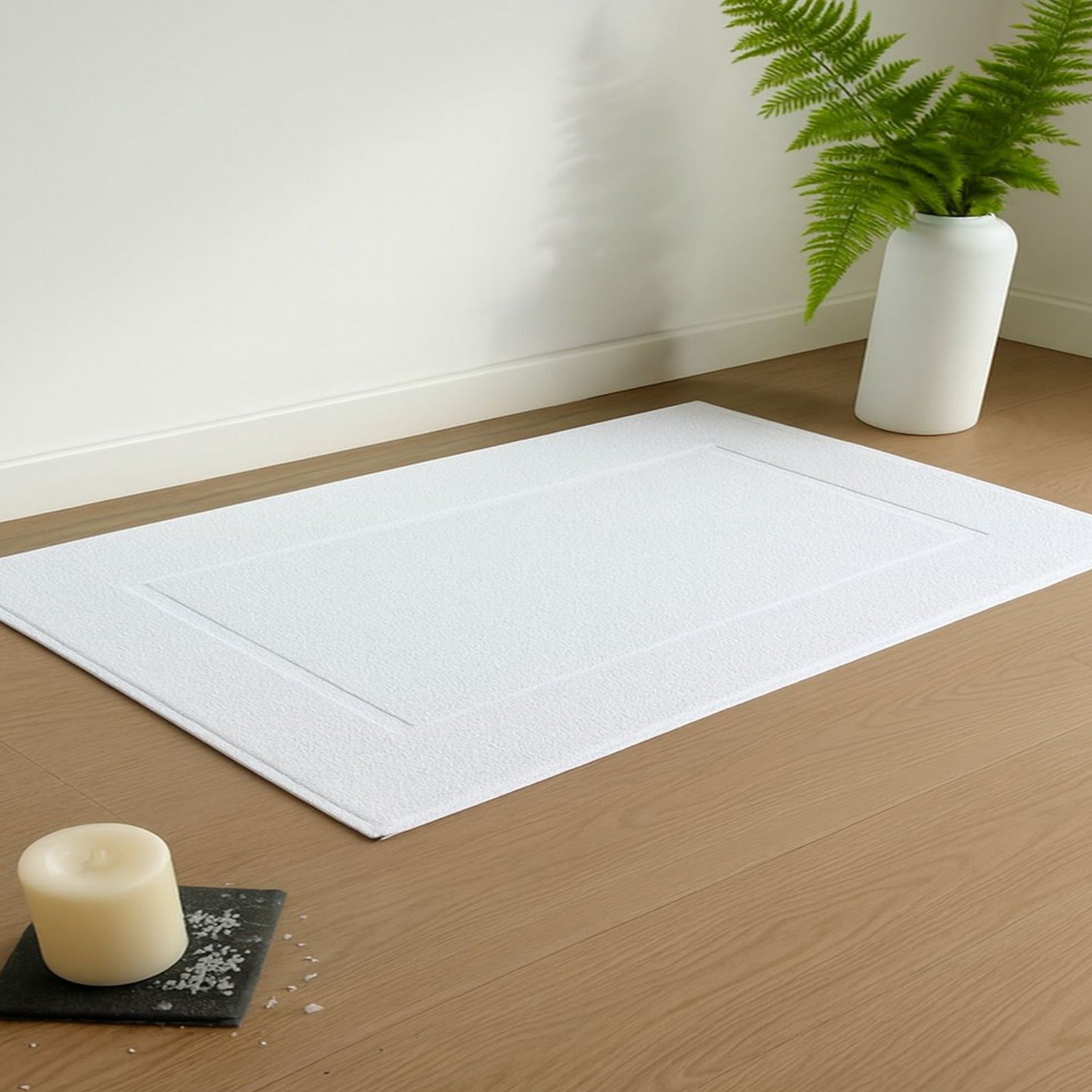 Bathmat ,rectangle Design , 50*70 cm ,100% Cotton