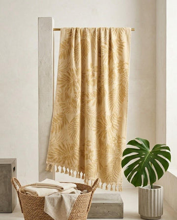 Beach Towel, 100% Cotton, Size 86*160 cm, Bold, Vibrant & Premium