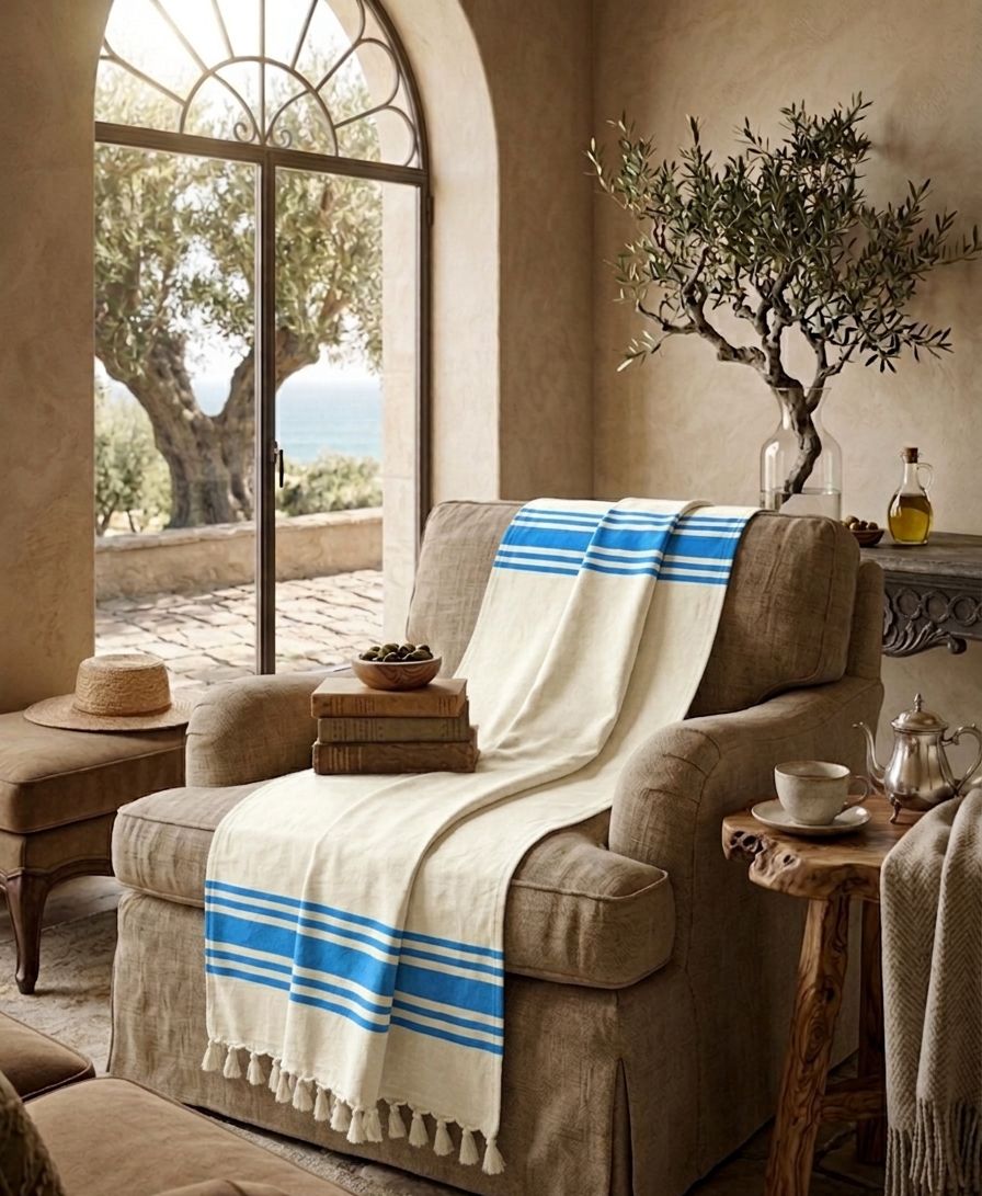 Sofa Cover , 100% Cotton, 100 X 180 cm