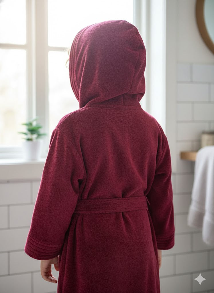 Kids Hooded Bath Robe