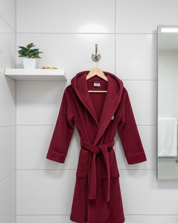 Kids Hooded Bath Robe