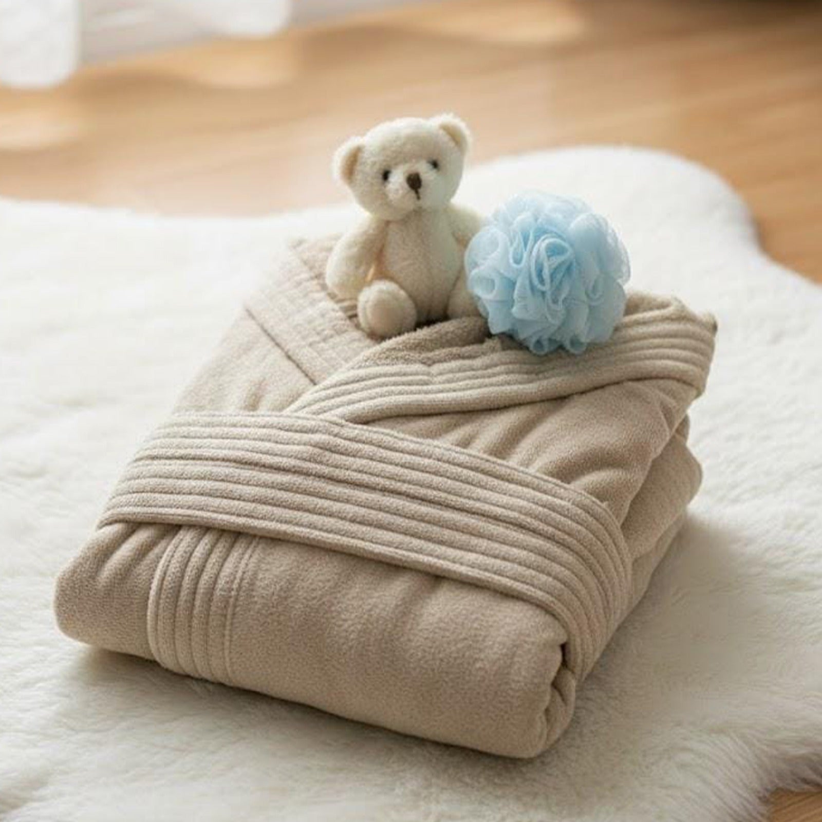 Kids Hooded Bath Robe