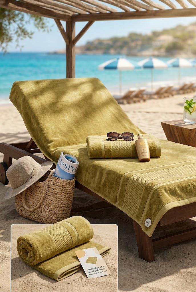Beach Towel, 100% Cotton, 90*150 cm, Soft velour