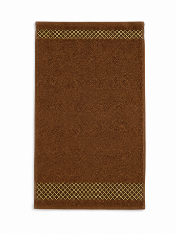 Facetowel , 50*100 , 100% cotton, Highly absorbent ,Diamond Border design