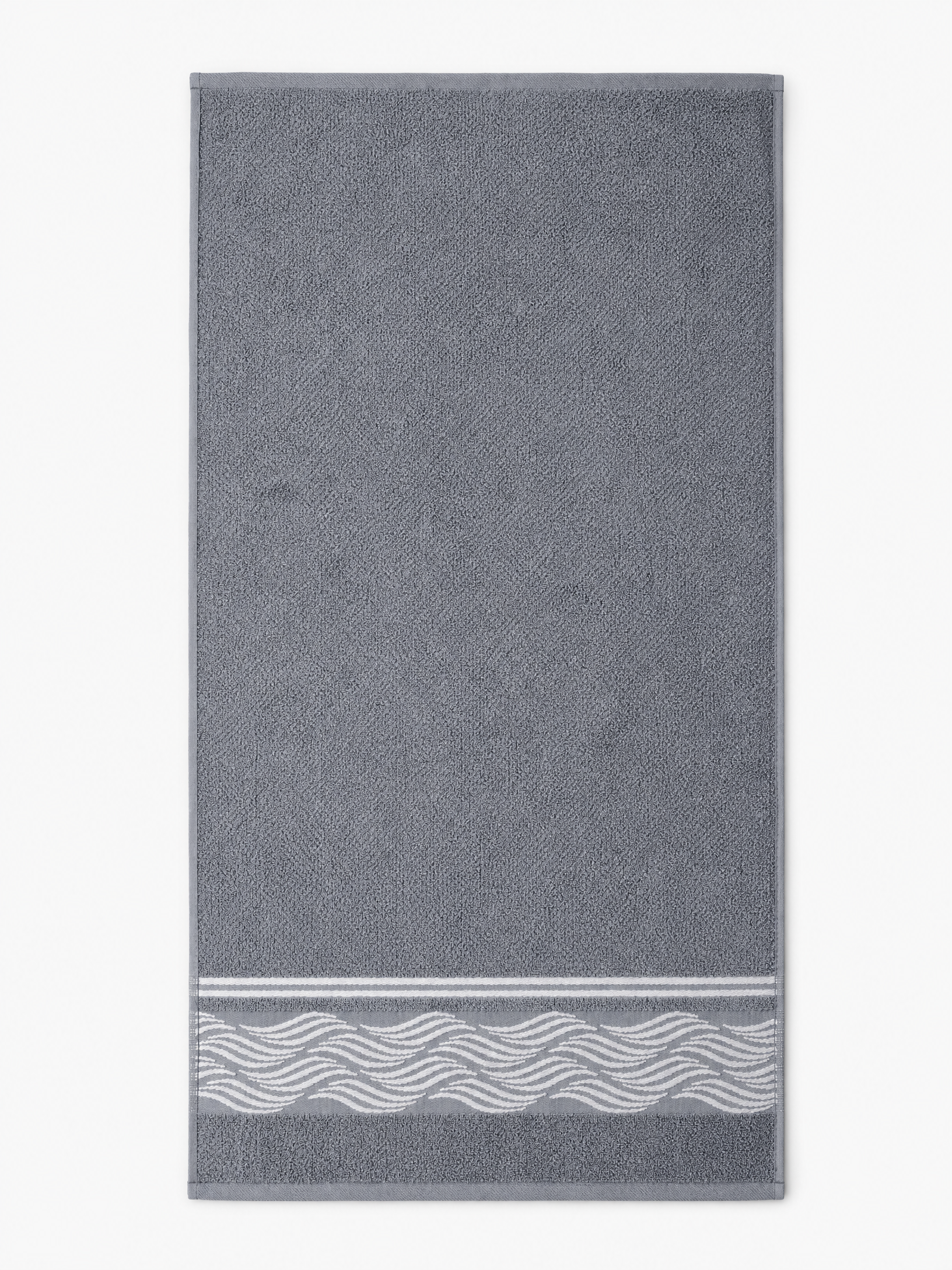 Facetowel , 50*100 , 100% cotton, Highly absorbent ,Wave Border design