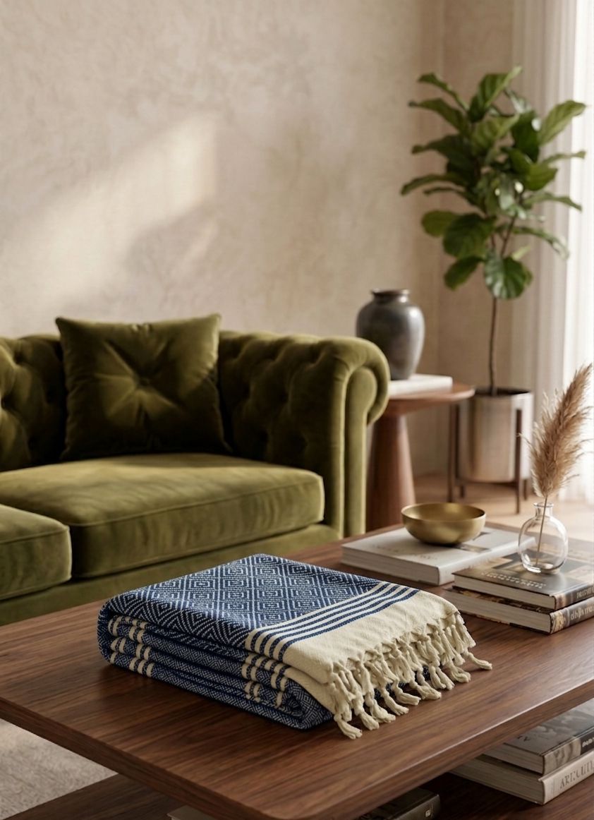 Sofa Cover , 100% Cotton, 100 X 180 cm