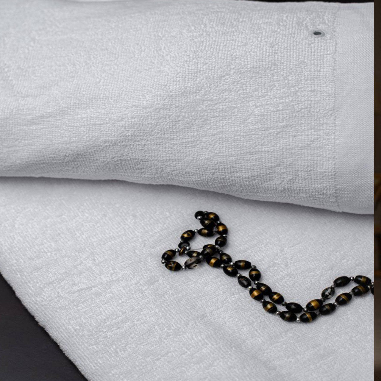 Ihram Set for Hajj & Umrah ,premium 100% Cotton,– 100×220 cm , Adjustable Belt, Snap Buttons & Inner Pocket, for larger body types.