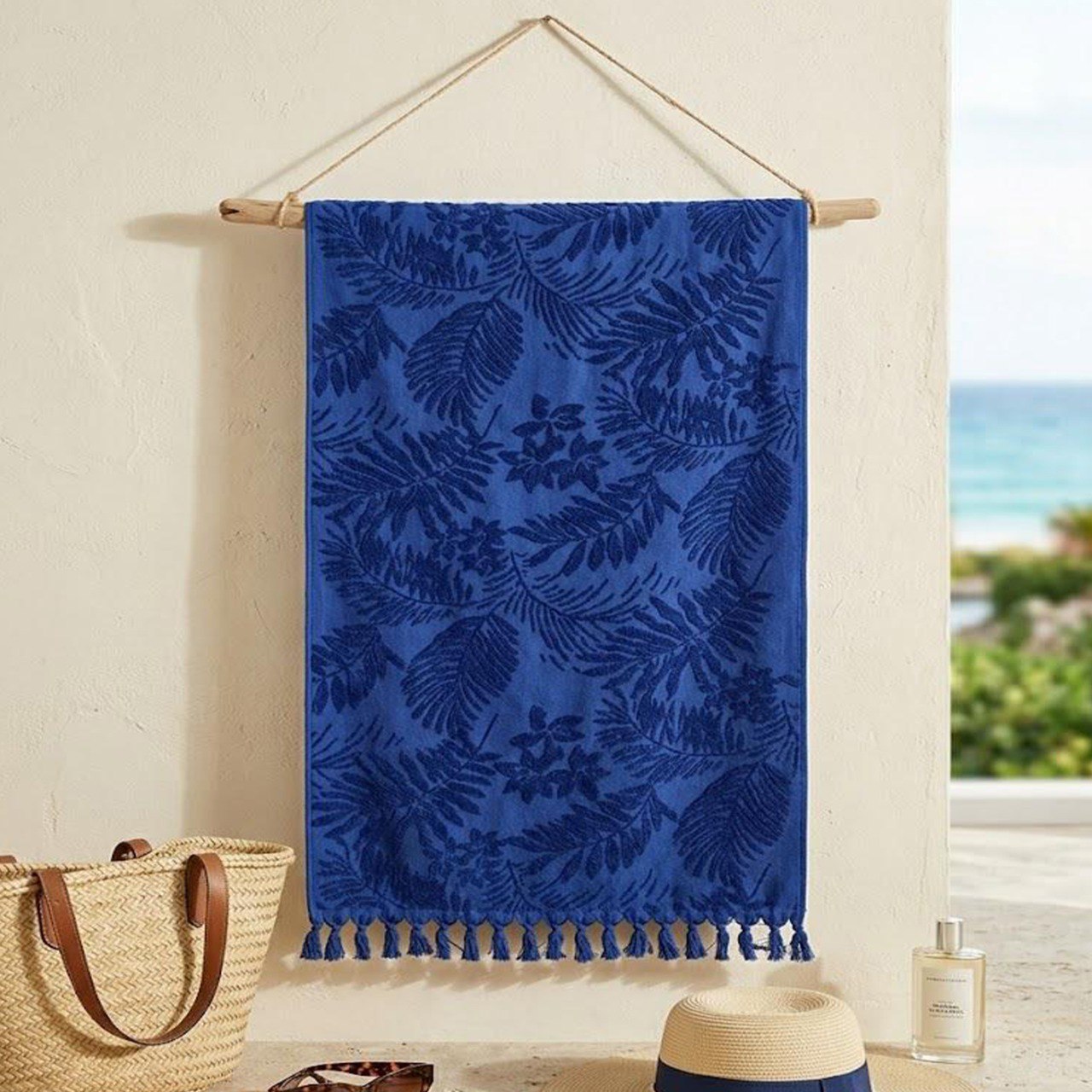 Beach Towel, 100% Cotton, Size 86*160 cm, Bold, Vibrant & Premium