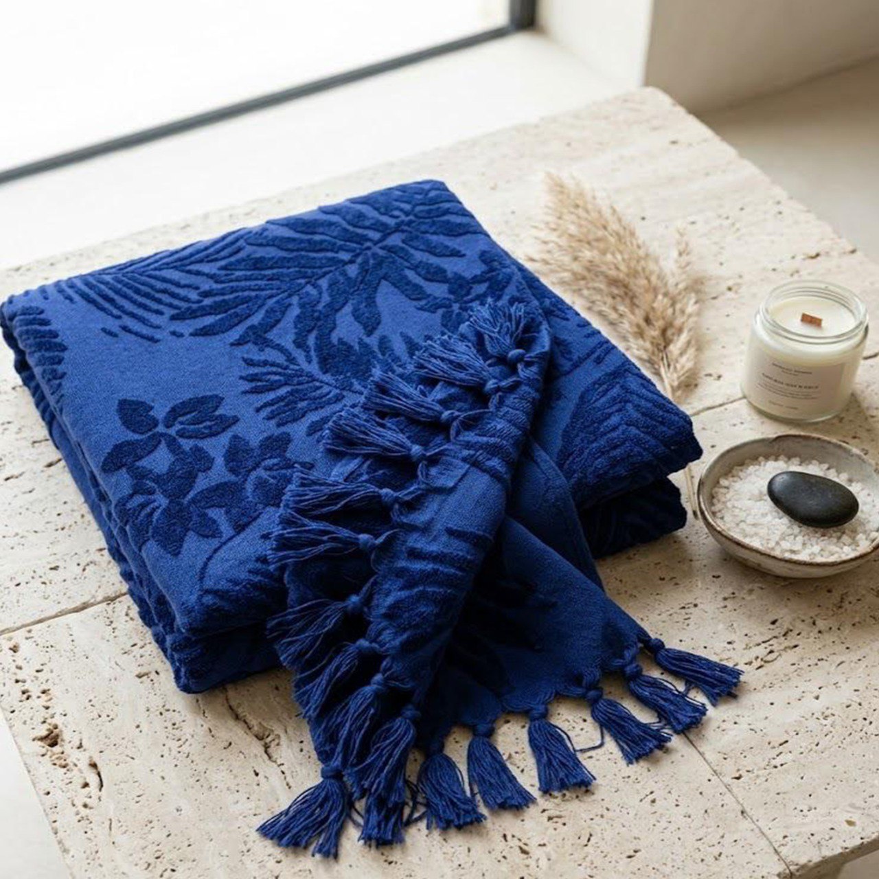 Beach Towel, 100% Cotton, Size 86*160 cm, Bold, Vibrant & Premium