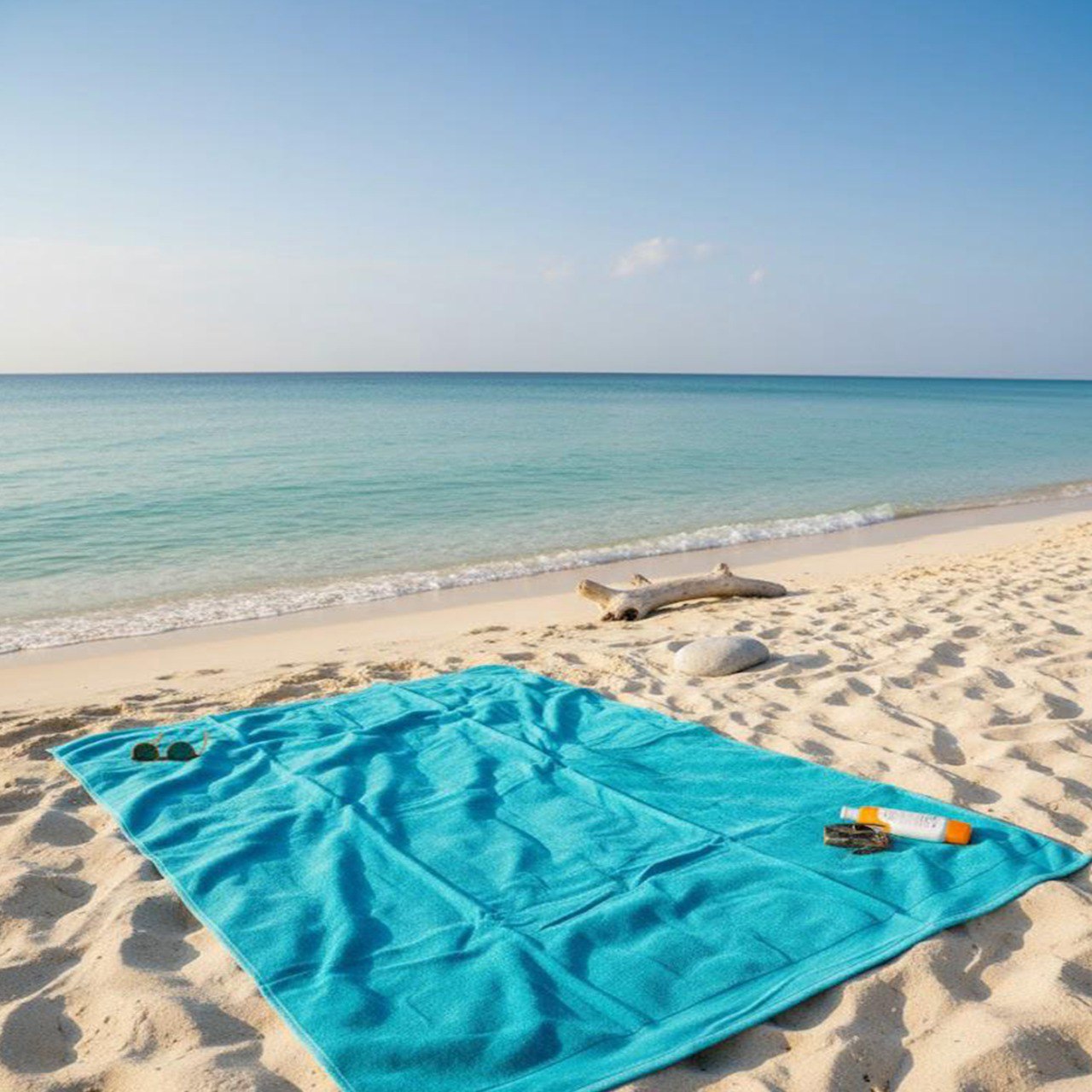 Beach Towel, 100% Cotton ,size 86 x160 cm ,Elegant Stripes with Tassels