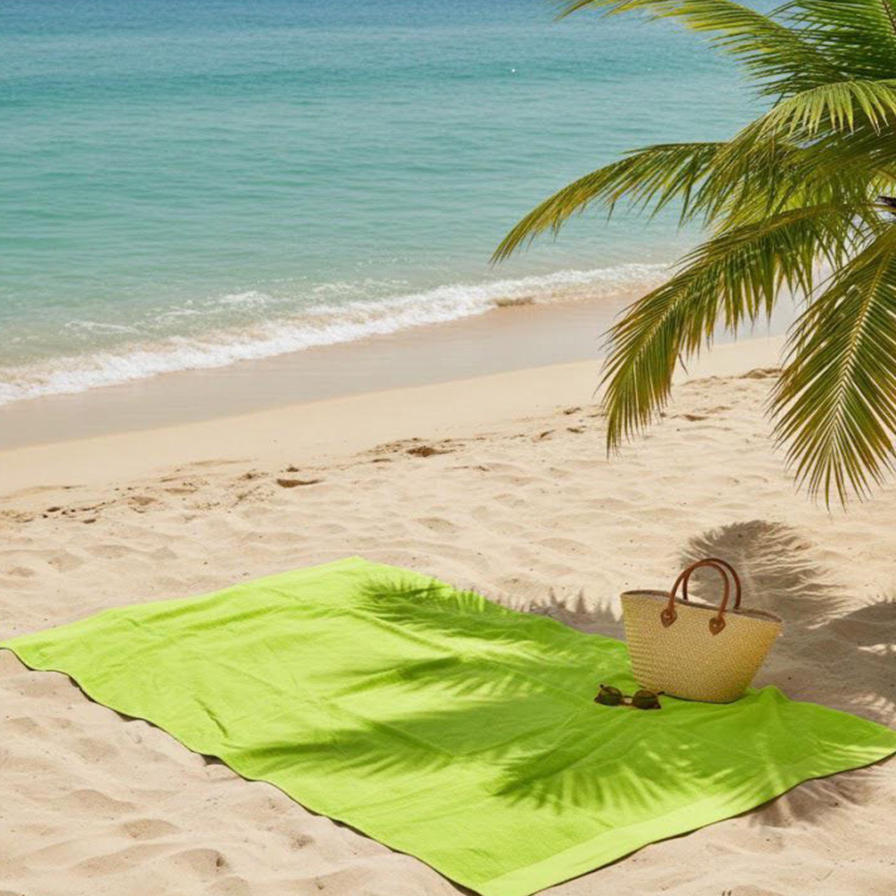 Beach Towel, 100% Cotton ,size 86 x160 cm ,Elegant Stripes with Tassels