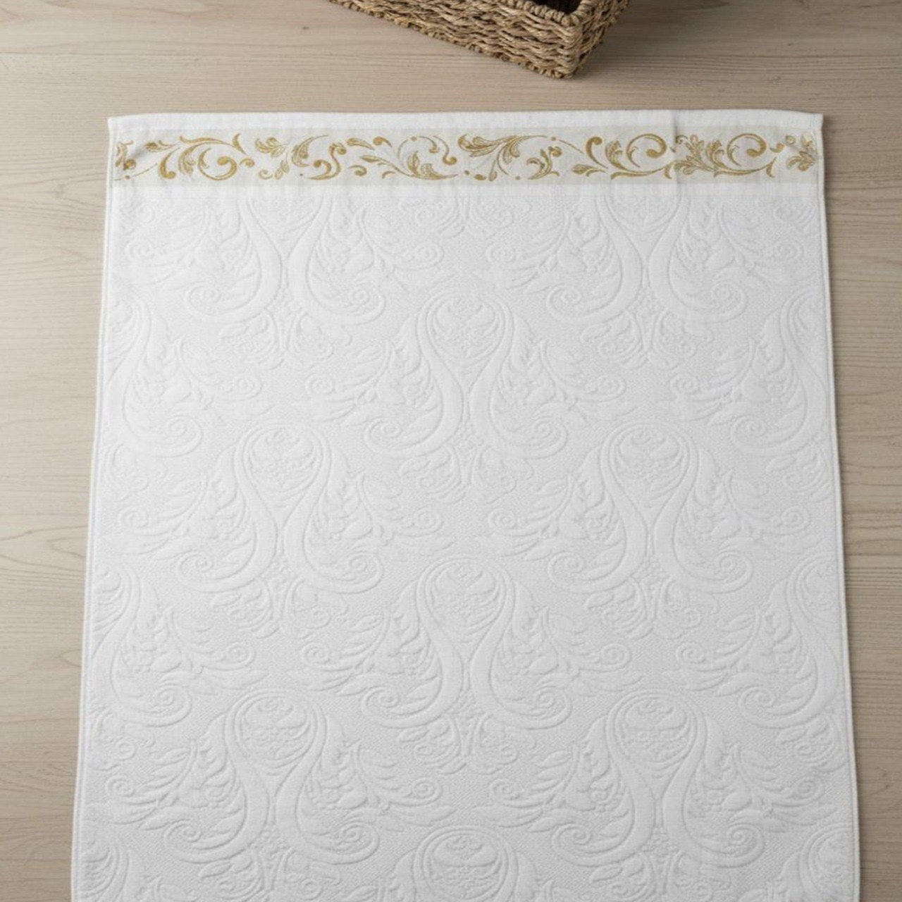 Bath Towel ,90 x 155 , cotton 100%, Elegant Velour Design