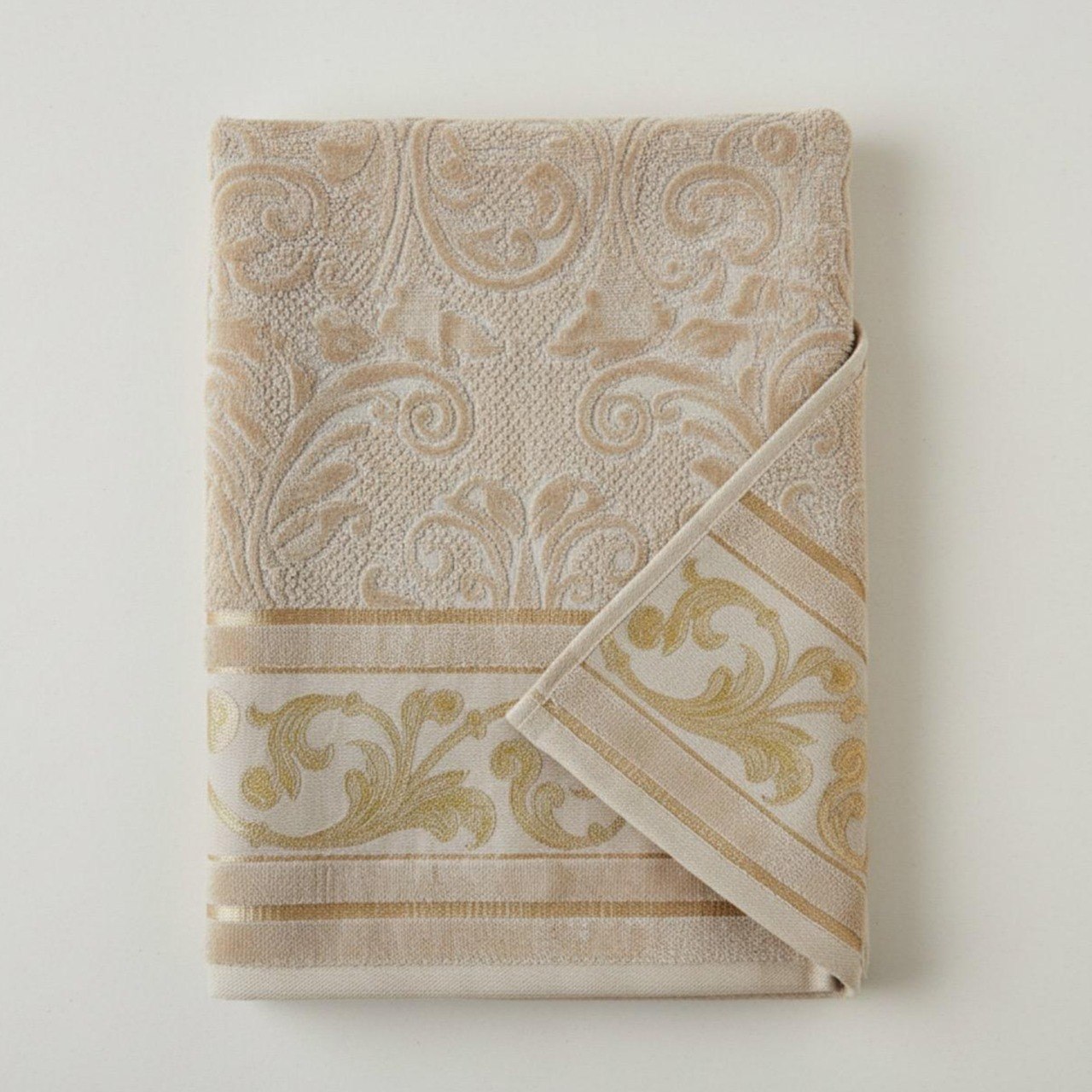 Bath Towel ,90 x 155 , cotton 100%, Elegant Velour Design