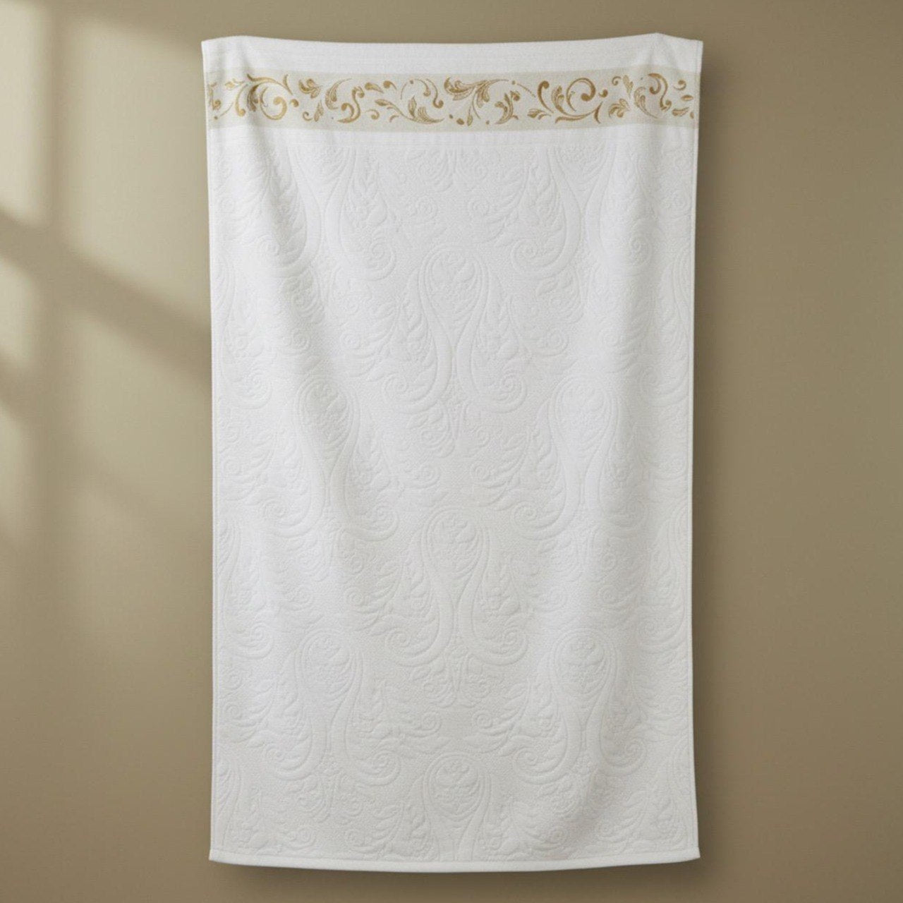 Bath Towel ,90 x 155 , cotton 100%, Elegant Velour Design