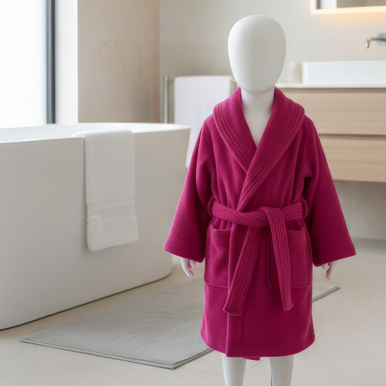 Kids Hooded Bath Robe