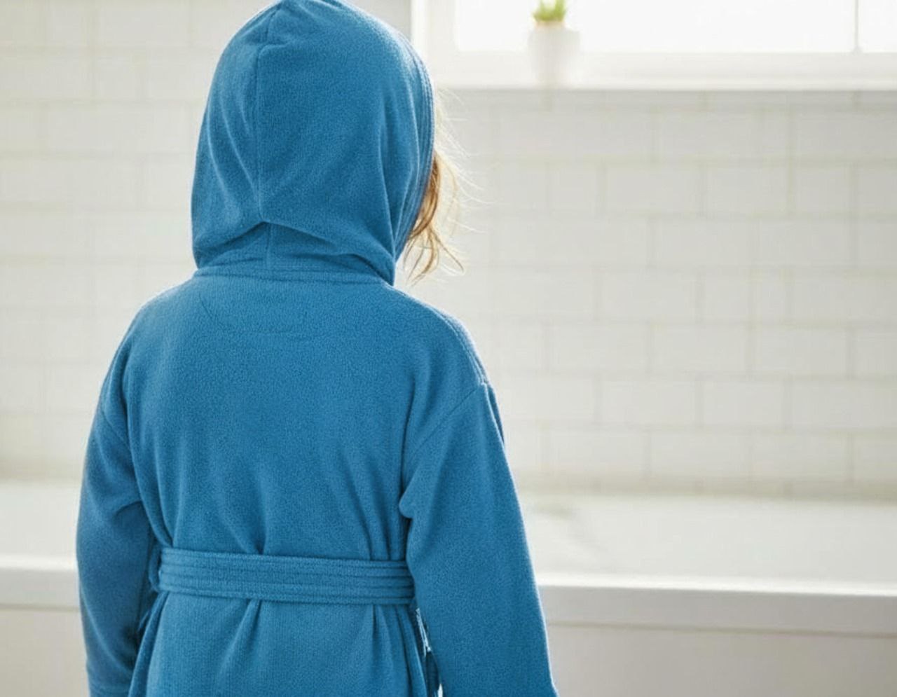 Kids Hooded Bath Robe