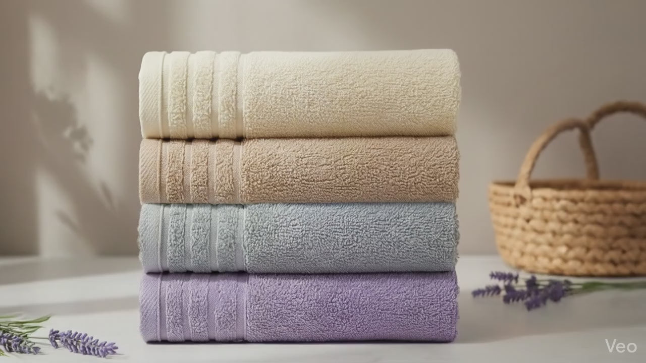 Face Towel - 50*100 cm - 300 gm (Chenille Border)