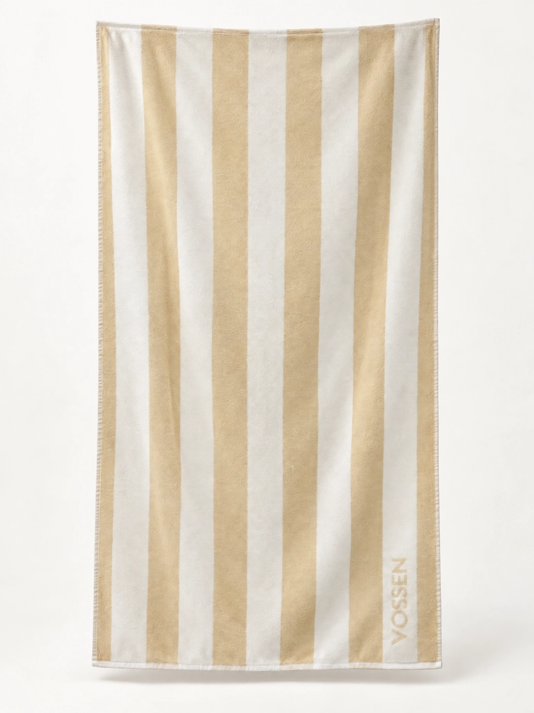 Beach Towel ,100x 180 cm, 100% cotton ,Highly absorbent ,Elegant Neutral Striped Beach Towel